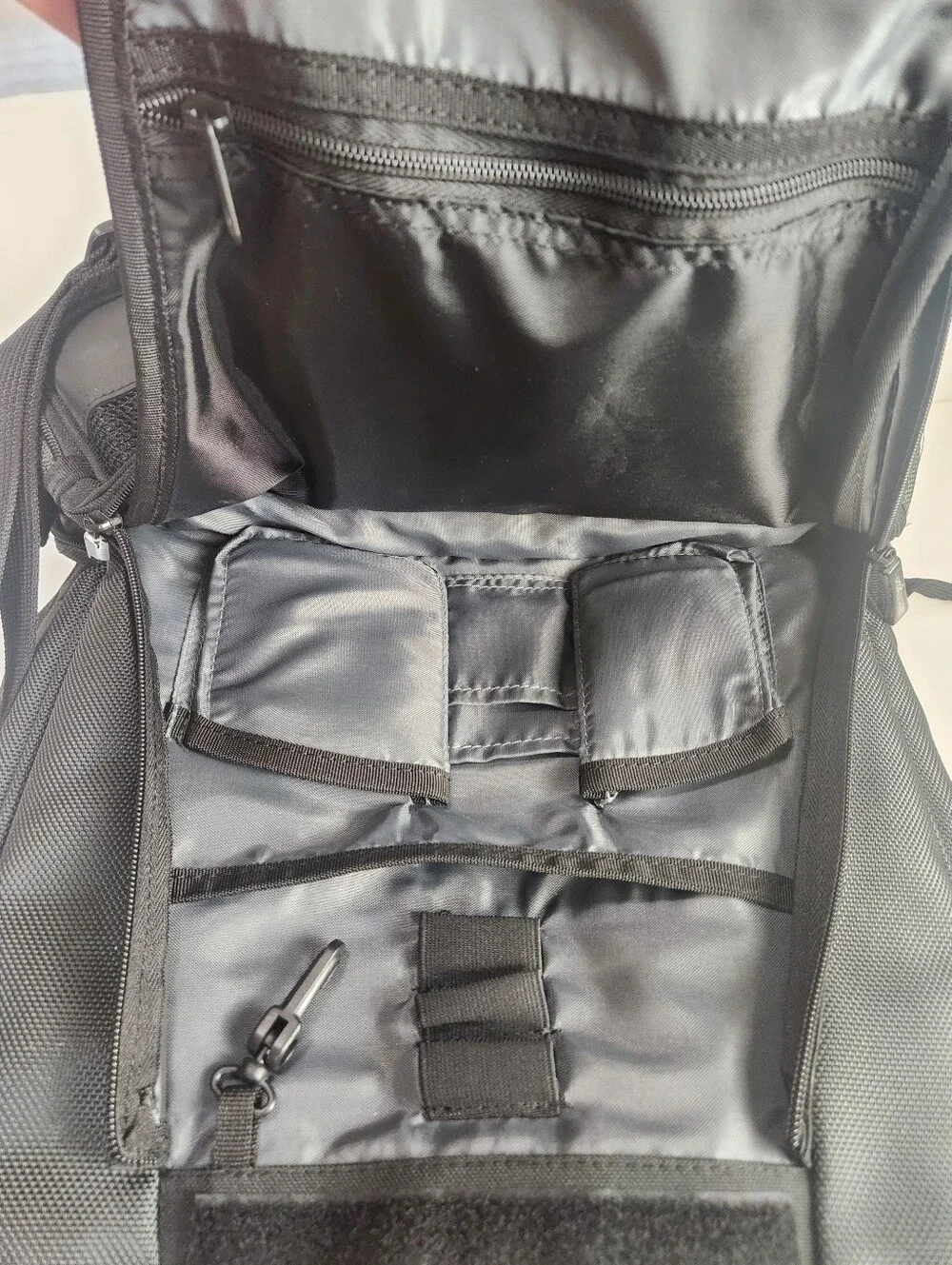 Kensington Black Laptop Office Tech Saddlebag Pro Backpack